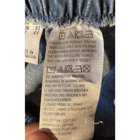 NEW Denim & Co Side Pockets Stretch Waist Pants XS Tall Women’s Blue - Picture 4 of 9